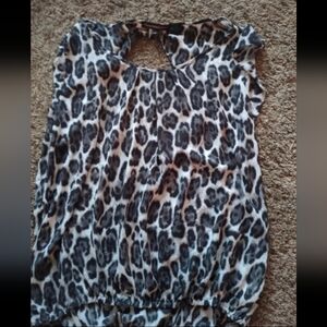 Heart And Soul 1X Cheetah Top